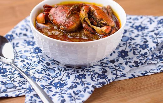 Crab palm nut soup (Telandeworld)