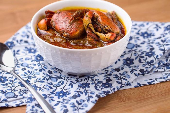 Crab palm nut soup (Telandeworld)