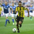Dortmund striker Pierre-Emerick Aubameyang has scored 25 goals so far this season, one ahead of rival Robert Lewandowski in the Bundesliga