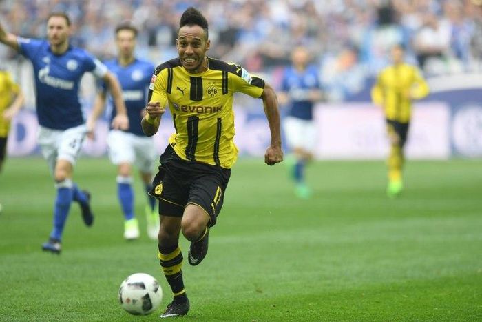 Dortmund striker Pierre-Emerick Aubameyang has scored 25 goals so far this season, one ahead of rival Robert Lewandowski in the Bundesliga