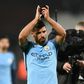 Manchester City's Argentinian striker Sergio Aguero was left out of the starting line-up for Premier League wins over West Ham United and Swansea City