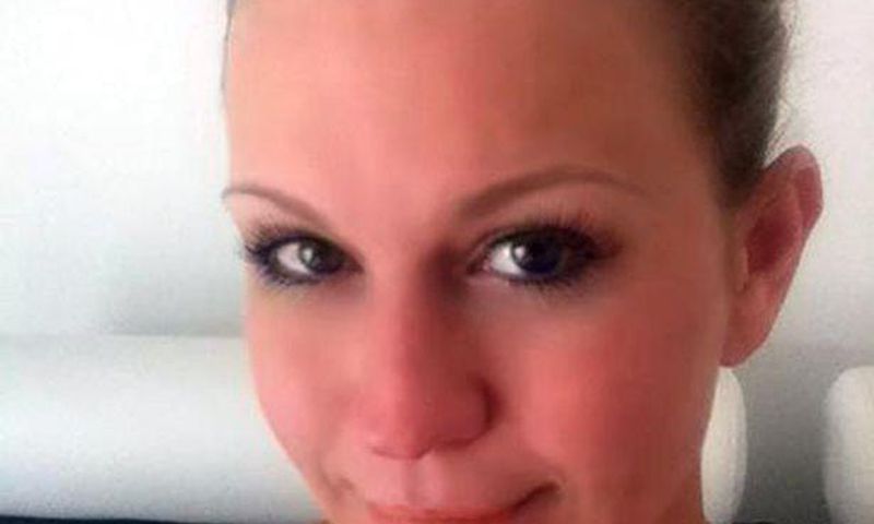 Ashley Gebbie prior to the attack