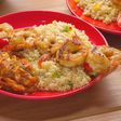 Grilled shrimps with Couscous (Telandeworld)
