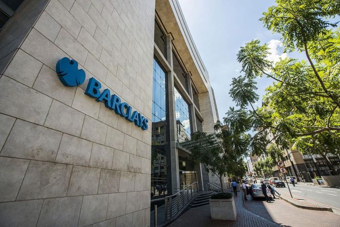 The offices of Barclays Plc bank in Johannesburg. 