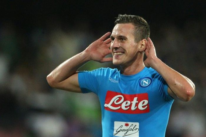 Poland striker Arkadiusz Milik joined Napoli from Ajax in August 2016