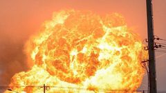 A woman allegedly set a factory ablaze in China