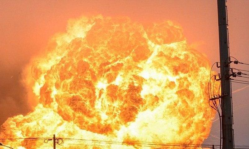 A woman allegedly set a factory ablaze in China