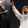 Drake and Kendrick Lamar