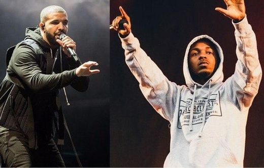 Drake and Kendrick Lamar