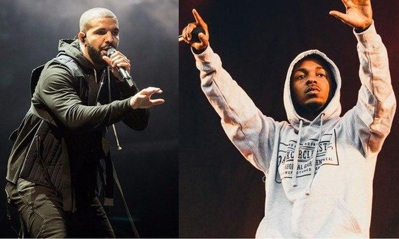 Drake and Kendrick Lamar