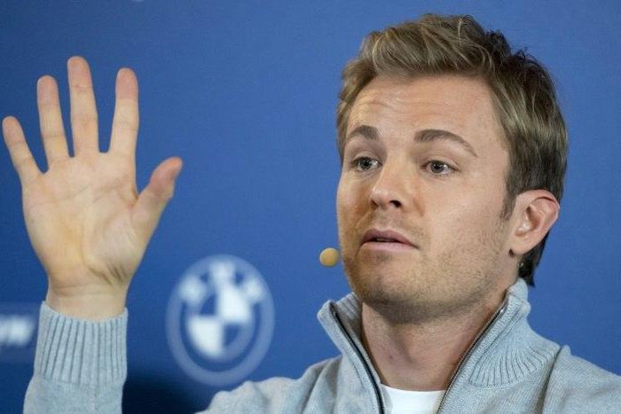 Formula One World champion Nico Rosberg announces the end of his career during a press conference at the Hofburg palace in Vienna, Austria on December 2, 2016