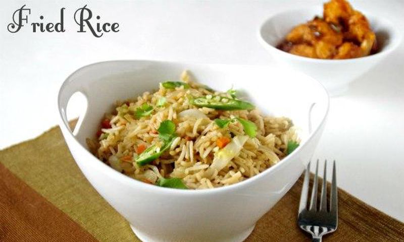 Restaurant style fried rice