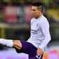 Fiorentina's forward Cristian Tello controls the ball during the Serie A football match against Bologna Febrauary 6, 2016