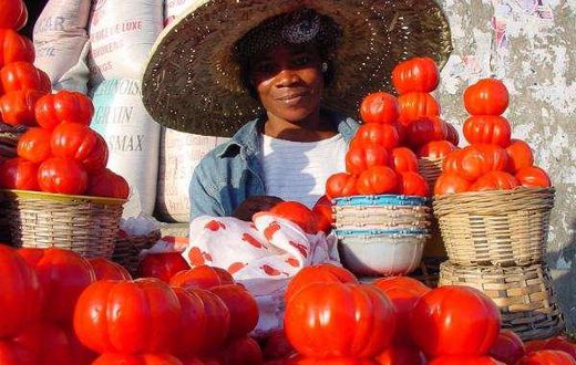 Ghanaian Food Market