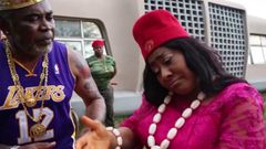 Zack Orji and Ngozi Ezeonu in "King Davido"