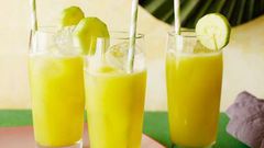 Cucumber pineapple tequila cooler (foodnetwork.com)