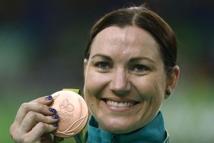 Australia's cycling greatAnna Meares claimed the bronze medal in the keirin event at the Rio Games, her sixth Olympic medal