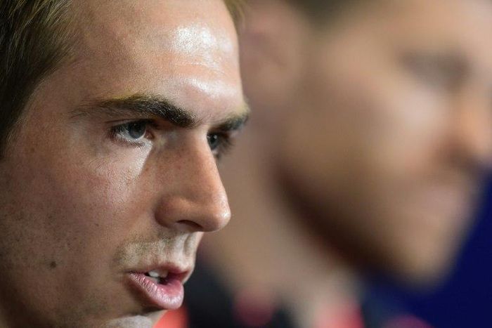 Philipp Lahm made his 501st appearance for Bayern Munich on Tuesday