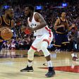 LeBron James of the Cleveland Cavaliers dribbles the ball past DeMarre Carroll of the Toronto Raptors on December 5, 2016 in Toronto, Canada
