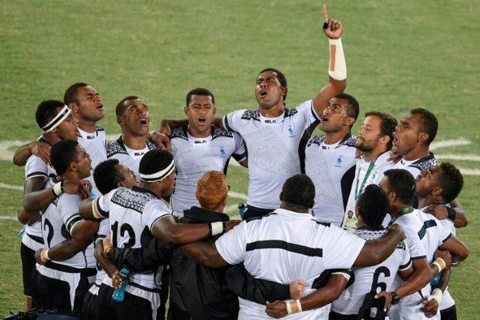 Fiji's Sevens team won the country's first-ever gold medal at the Rio Olympics