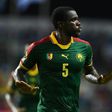 Cameroon's defender Michael Ngadeu-Ngadjui celebrates after scoring a goal on January 18, 2017