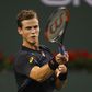 Vasek Pospisil, ranked 129th in the world, triumphed 6-4, 7-6 (7/5) over Andy Murray at Indian Wells, sealing the biggest win of his career to the delight of the court crowd