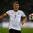 Bastian Schweinsteiger in action during Germany's international friendly against Finland in August 2016