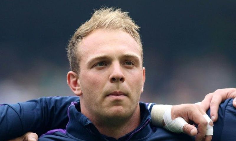 Scotland's Greig Tonks at the 2015 Rugby World Cup in Dublin, Ireland on August 15, 2015