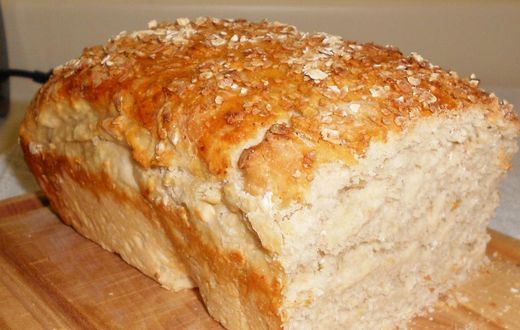 Honey -oat bread