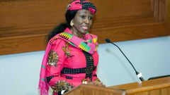 Former First Lady of Ghana, Nana Konadu Agyeman-Rawlings