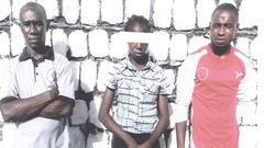 Emmanuel Nwachukwu and his fellow suspect, Chinedu Andrew