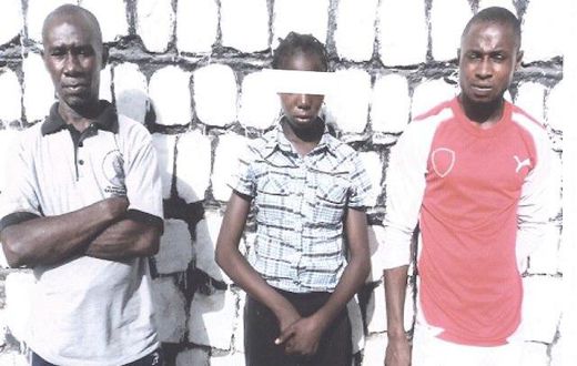 Emmanuel Nwachukwu and his fellow suspect, Chinedu Andrew