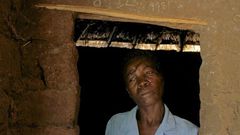 A woman accused of witchcraft in northern Tanzania. Such accusations are common in parts of Africa
