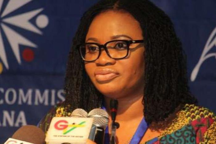 Chairperson of the EC, Charlotte Osei