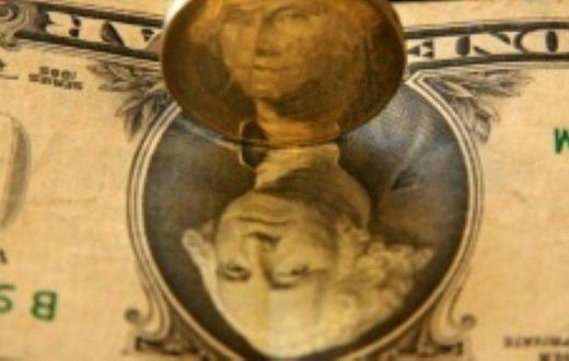 The dollar has tumbled after the Federal Reserve lifted interest rates but signalled a slower pace of increases this year