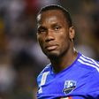 Didier Drogba of the Montreal Impact, seen ahead of a MLS match in Carson, California
