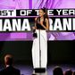 Ariana Grande accepts Artist of the Year onstage during the 2016 American Music Awards at Microsoft Theater on Nov. 20, 2016 in Los Angeles.