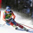 US Ted Ligety competes during the FIS Alpine World Cup Men Giant Slalom on December 4, 2016 in Val d'Isere, in the French Alps