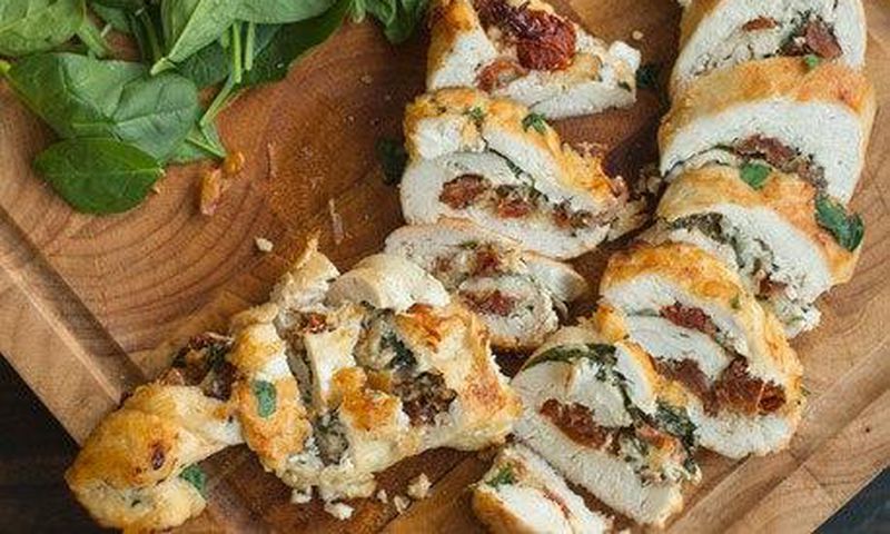 Stuffed chicken breast (homecookingadventure.com)