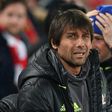 Chelsea's head coach Antonio Conte reacts ahead of the English Premier League football match against Liverpool January 31, 2017
