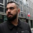 Eric Drouet, one of the leaders of the "yellow vest" movement, leaves police custody in Paris on Thursday