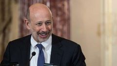 Goldman Sachs chairman and CEO Lloyd Blankfein, pictured in 2015, said the company is "well-positioned to not only meet our clients' diverse needs, but also to generate operating leverage for our shareholders"