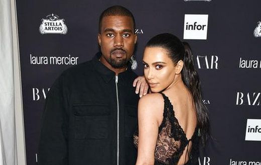Kim Kardashian and Kanye West