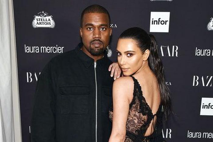 Kim Kardashian and Kanye West