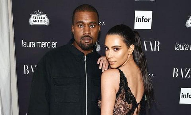 Kim Kardashian and Kanye West