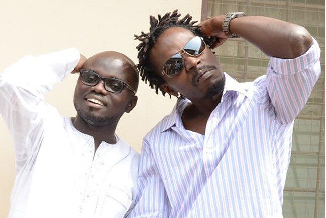 Kwaw Kese with late manager, Fennec Okyere