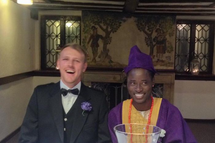 Bisi Alimi and Anthony.