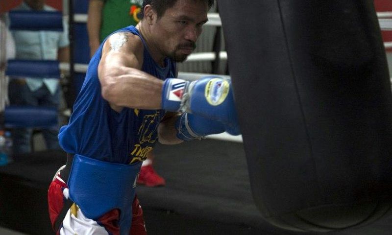 Manny Pacquiao's long-time promoter Bob Arum told The Los Angeles Times a proposed $38 million fight with Amir Khan in April had proven to be "pie in the sky"