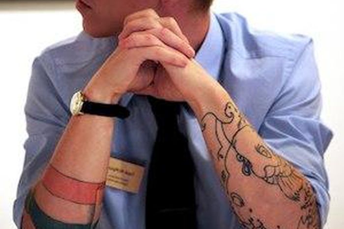 Tattoos should be covered at the office