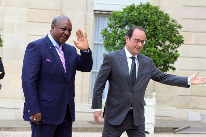 President Mahama and Hollande